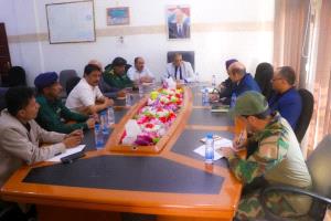 اللجنة الوطنية للتحقيق في إدعاءات انتهاكات حقوق الانسان تشيد بتعاون السلطة المحلية بمحافظة شبوة