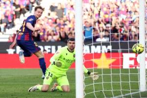 برشلونة يحسم مواجهة ليفانتي بثلاثية ويعود إلى صدارة الليغا