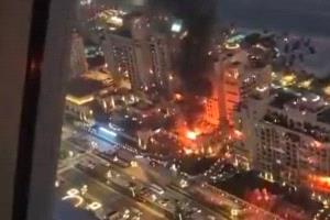 اعتراض صواريخ إيرانية فوق الإمارات وسط إغلاق واسع للمجال الجوي في الشرق الأوسط