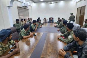 نائب مدير أمن عدن يؤكد أهمية الجاهزية الفنية لكاميرات المراقبة خلال لقائه بالمشرفين الفنيين