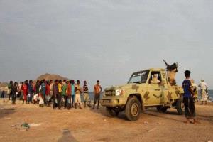 وصول 200 مهاجر إثيوبي إلى سواحل شبوة في خامس دفعة خلال فبراير