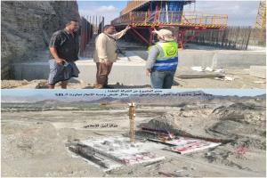 مدير المشروع عن الشركة المنفذة :

وتيرة العمل بمشروع سد حسان الإستراتيجي تسير بشكل طبيعي ونسبة الإنجاز تجاوزت الـ 85%