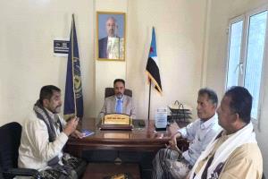 تنسيق مشترك بين تنفيذية انتقالي أبين وكتلة أبين في الجمعية الوطنية لمتابعة قضايا المحافظة