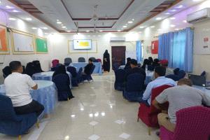 مؤسسة شباب ابين تنفذ ندوة توعوية حول مخاطر التعدّي على ممرات السيول بالتعاون مع اتحاد المناخ الأخضر للتنمية المستدامة