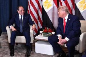 ترامب: السيسي ركيزة أساسية لتحقيق السلام في الشرق الأوسط