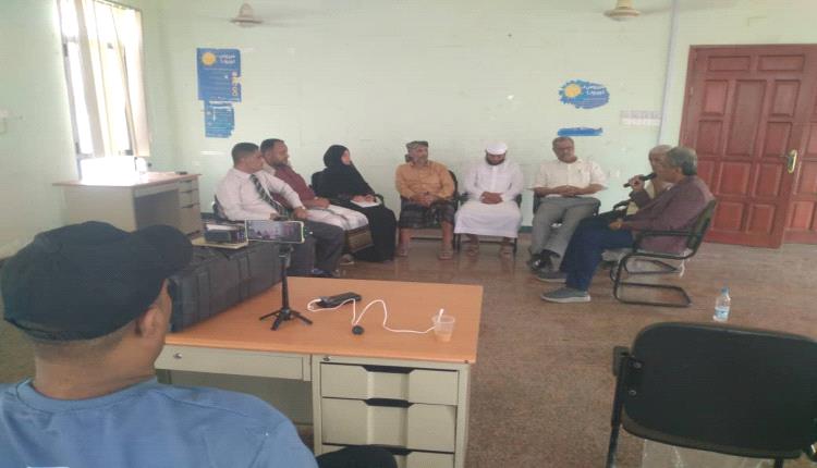 أبين.. جلسة حوارية براديو أبين FM تناقش الأوضاع العامة وجهود التحالف