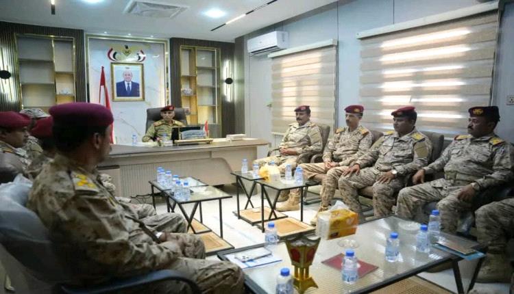 قائد المنطقة العسكرية الأولى يستقبل لجنة التفتيش السنوي التابعة للمفتش العام للقوات المسلحة