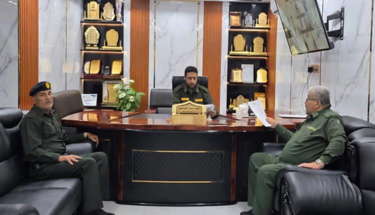 مدير أمن محافظة لحج يطّلع على تقرير أداء إدارة البحث الجنائي لشهر يوليو 2026 ويشدد على سرعة إنجاز القضايا
