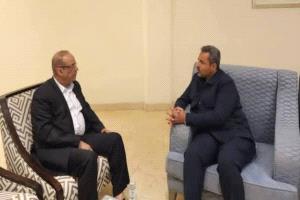 ​لقاء يجمع الأستاذ أحمد الميسري ومحافظ لحج مراد الحالمي لمناقشة تعزيز التوافق الوطني الجنوبي