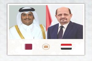 رئيس الوزراء وزير الخارجية يعزي نظيره القطري في وفاة الأمير الشيخ حمد بن خليفة آل ثاني