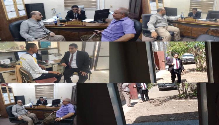 مدير عام اتصالات أبين يتفقد سير العمل بمركز اتصالات مودية عقب إجازة عيد الأضحى.