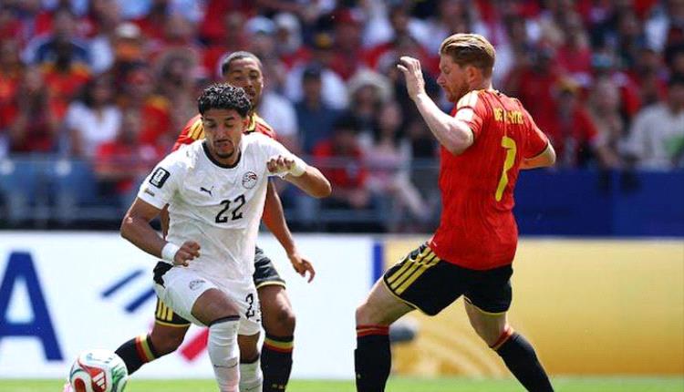 هدف عكسي يحرم مصر من انتصار ثمين أمام بلجيكا في افتتاح مشوارها بكأس العالم 2026
