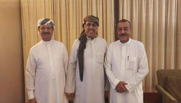 اللواء بن بريك يبحث مع المهندس الميسري مستجدات القضية الجنوبية