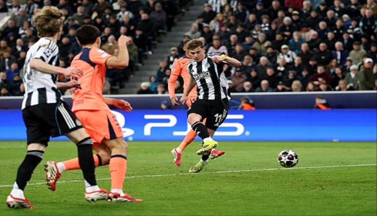 تعادل مثير بين برشلونة ونيوكاسل في ذهاب ثمن نهائي دوري أبطال أوروبا