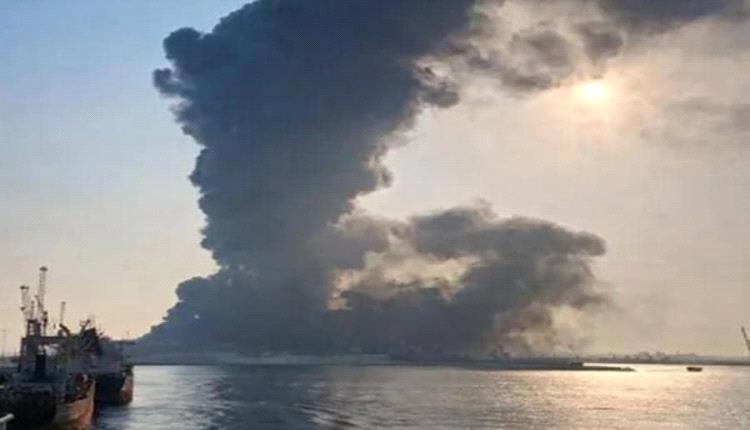 هجوم بطائرات مسيّرة يستهدف خزانات وقود في ميناء صلالة العماني