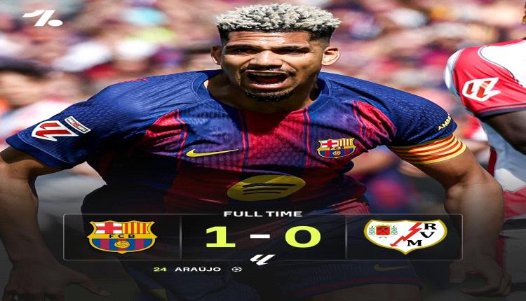فوز صعب للبارسا.. أراوخو يمنح برشلونة الصدارة ويبعد ريال مدريد