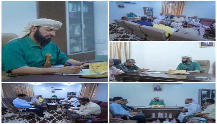 محافظ أبين يلتقي بالكوادر الزراعية بالمحافظة ويؤكد على أهمية تطوير القطاع الزراعي وتعزيز الأمن الغذائي.