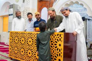 اختتام مسابقة تحفيظ القرآن الكريم في مسجد أبان بمديرية صيرة بعدن