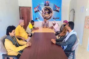 انتقالي أحور يعقد اجتماعه الدوري ويؤكد ضرورة معالجة الحالات المستفيدة من منظمة كير