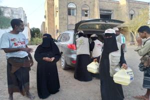 مؤسسة رؤيا المستقبل ومكتب الأمل ينفذان وجبة إفطار صائم في سجن جعار بمديرية خنفر