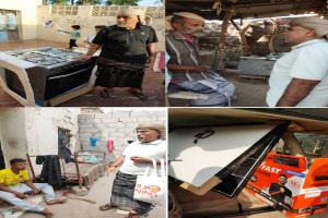 بدعم رجل الأعمال نايف جرهوم.. استهداف أكثر من 350 حالة إنسانية بمساعدات نقدية وعينية في مديريتي تبن والحوطة بلحج