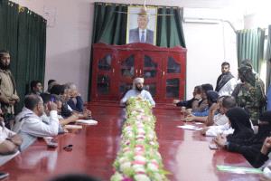 الرباش يترأس اجتماعاً موسعاً للقيادات التنفيذية بأبين ويؤكد: 