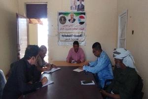 تنفيذية انتقالي خنفر تعقد اجتماعها الدوري لشهر مارس