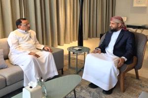 المحرّمي يشيد بالدعم السعودي لسقطرى ويبحث تطوير الزراعة والثروة السمكية