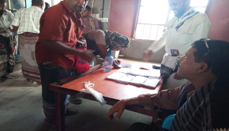 العميد الداعري يطلع على سير عمل لجنة حصر منتسبي قيادة محور الغيضة والشرطة العسكرية واللواء 137