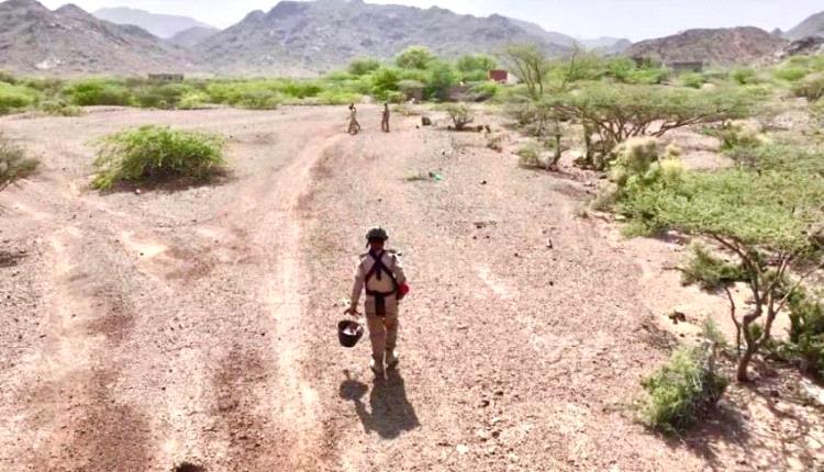 «مسام» ينزع 839 لغماً وذخيرة غير منفجرة خلال أسبوع في عدة محافظات يمنية