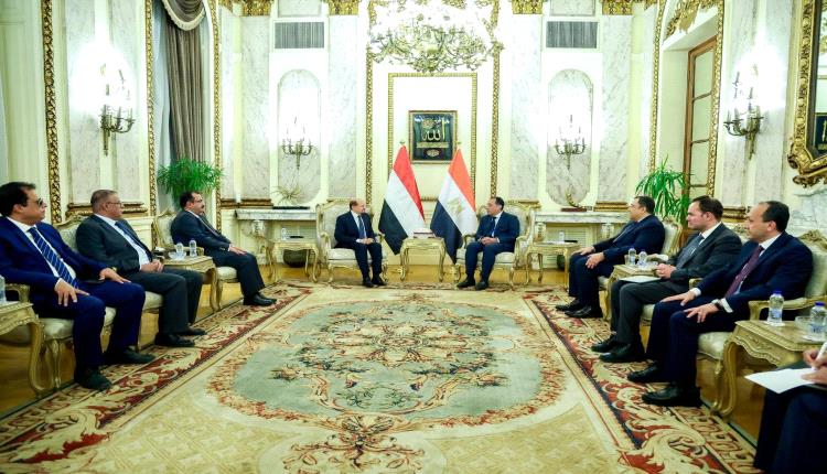رئيس الوزراء وزير الخارجية يلتقي نظيره المصري