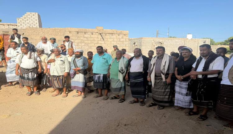 وفد قبلي وعسكري من ردفان يصل أبين لتقديم واجب العزاء لقبائل آل فضل في مقتل ولدهم الشاب عبدالله الفضلي