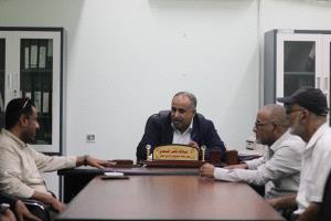 وكيل أبين لشؤون الصحة والتعليم ورئيس مستشفى الرازي يبحثان الاستعدادات النهائية للمخيم الجراحي الأسبوع القادم