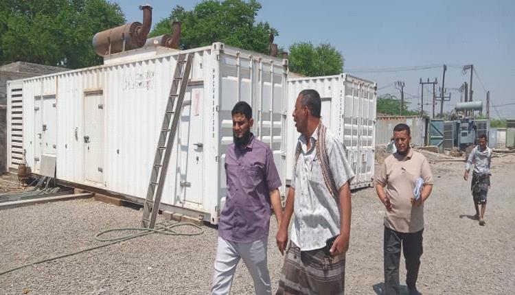 المهندس علي عرب جهود حثيثة ونتائج تحسن ملموس بكهرباء أبين