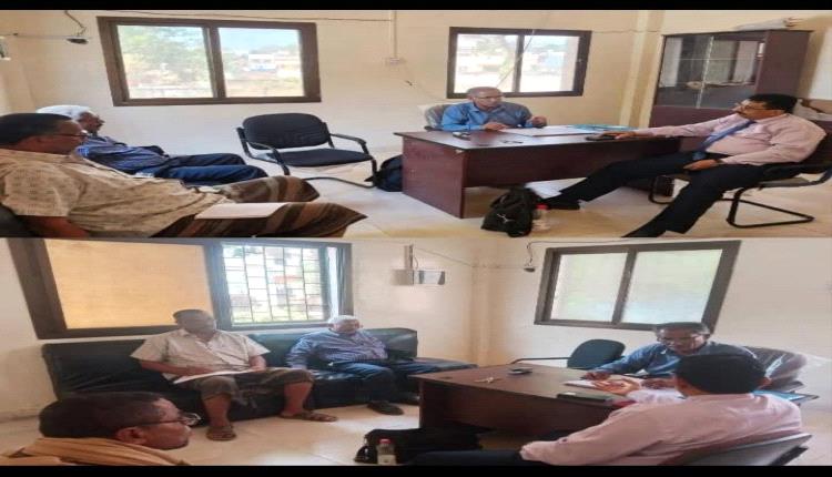 زراعة أبين وبنك عدن الإسلامي يبحثان تمويل المزارعين وإدخال منظومات الري بطاقة الرياح