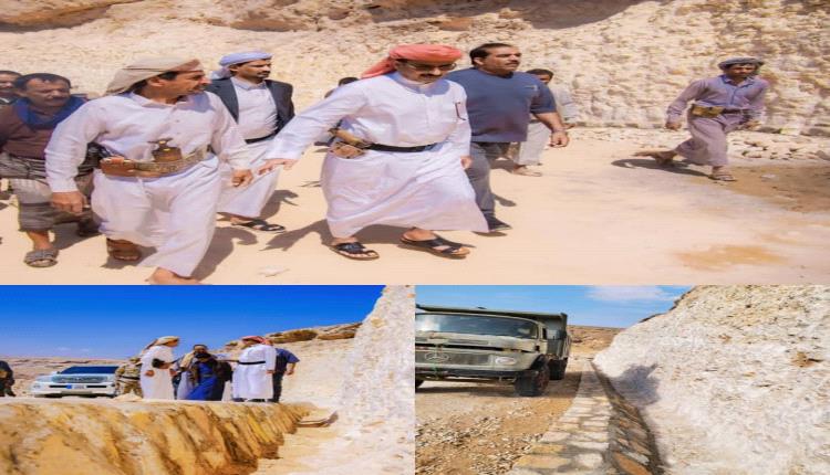 ​طريق عقبة الخفعة.. مشروع استراتيجي كتب له النجاح بفضل جهود قيادة السلطة المحلية في المحافظة
