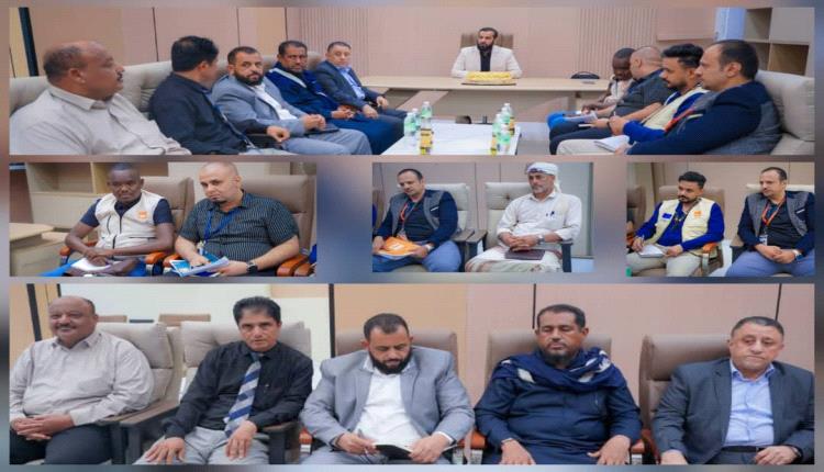 محافظ أبين يلتقي مدير مكتب المجلس النرويجي للاجئين لمحافظات عدن ولحج وأبين وتعز ومأرب لبحث التدخلات الإنسانية والتعليمية