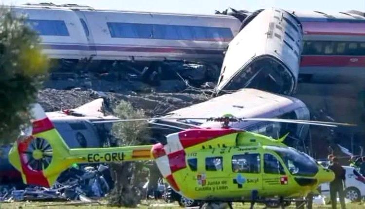 كارثة سكك حديدية في إسبانيا تودي بحياة 46 شخصًا وتعطل حركة القطارات