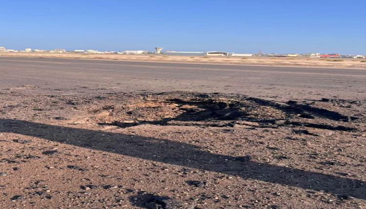 وزارة النقل تدين قصف مليشيا الحوثي الإرهابية مطار عدن الدولي للمرة السادسة خلال أيام وتحذر من تهديد سلامة الطيران المدني