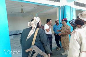المقدم وارد يتفقد حالة الاستعداد الامني بمدينة شقرة الساحلية