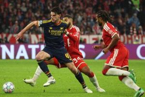 بايرن ميونيخ وآرسنال يتقاسمان النقاط في قمة مثيرة بدوري أبطال أوروبا