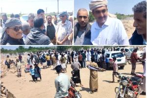 نائب محافظ أبين يتقدم تشييع جنازة فقيد الوطن عضو المجلس بالمحافظة مدير عام الاستثمار عبدالمجيد الصلاحي