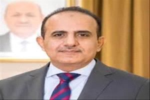 . قاسم محمد بحيبح  وزير الصحة يدين الهجوم الحوثي على مجمع معاشيق