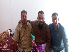 المنصري و اليوسفي يزوران الإعلامي هزاع العمري ويتمنيان له الشفاء العاجل