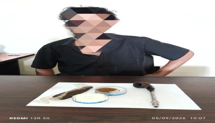 بعمليتين أمنيتين منفصلتين.. قوات الأمن الوطني بلحج تضبط حشيشا مخدرا وقوارير خمر