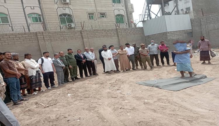 نيابة إستئناف شمال عدن تنفذ حكم القصاص الشرعي بحق المدان / سميح سعيد عوض خميس