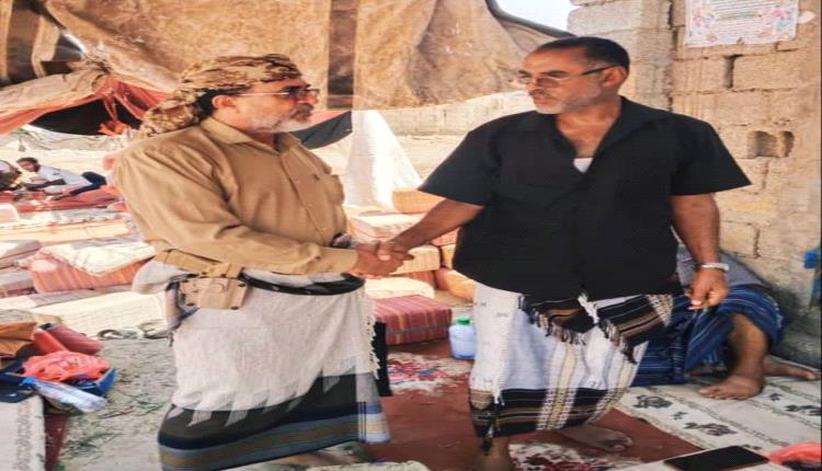 نائب رئيس انتقالي أبين يعزي المناضل محسن السعدي بوفاة نجله في حادث مروري