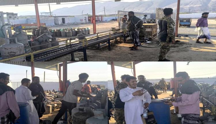 مدير عام خنفر ومستشار المحافظ يشرفان ميدانياً على استئناف العمل في محطة غاز حبيل برق باتيس
