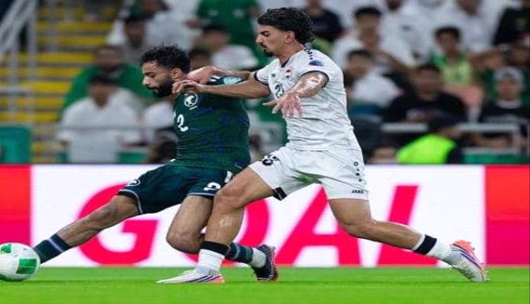 الأخضر يعزز صدارته بثنائية في شباك العراق بخليجي 27